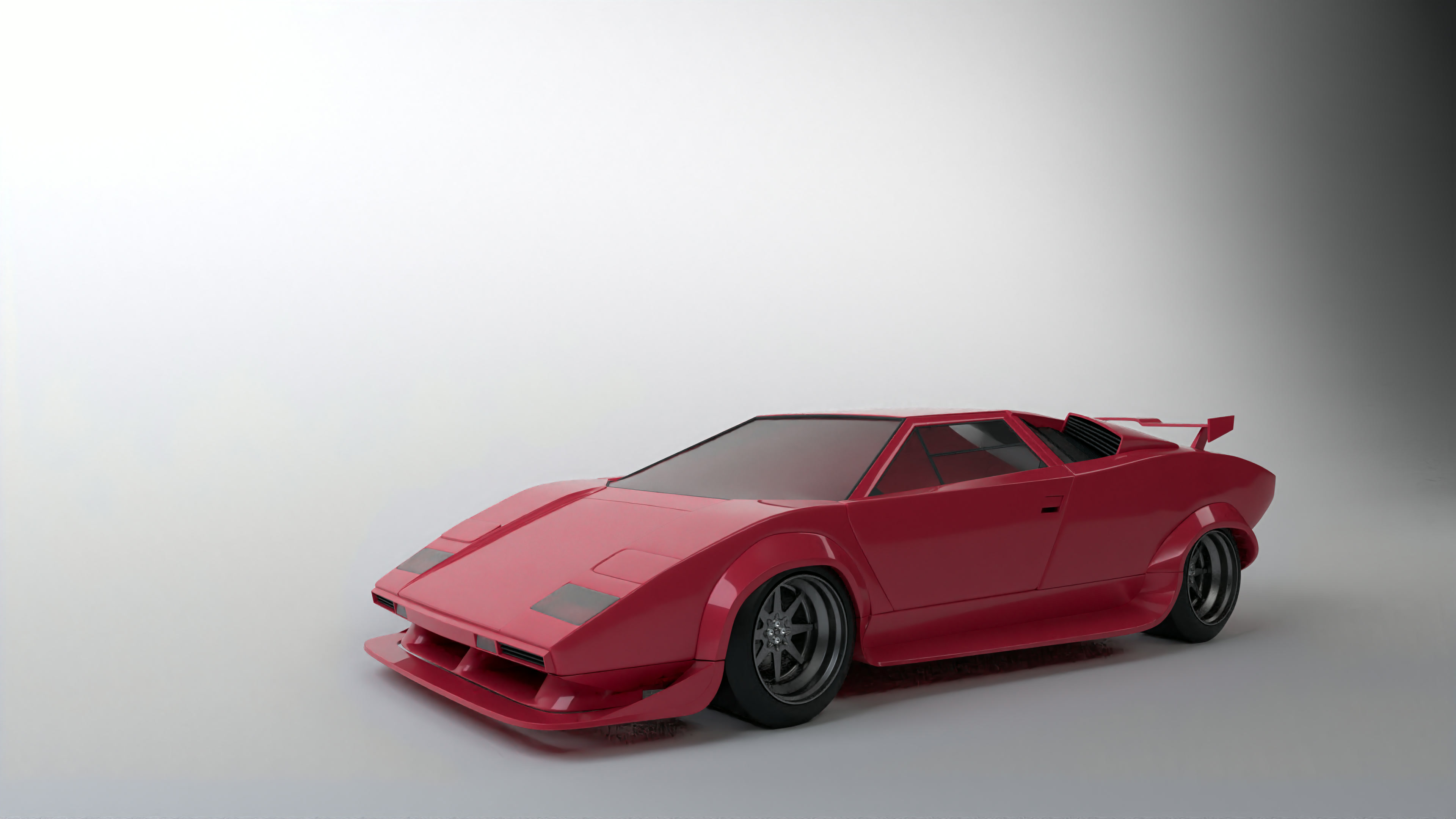 3D Lamborghini Countach Model